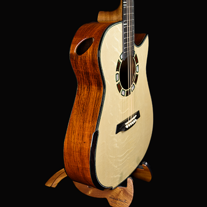 Blue Label | MD Swiss Moon Mexican Cocobolo Falcate | #252 | HOLD