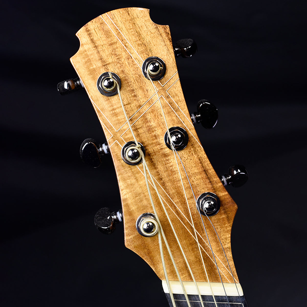Black Label | MD Adirondack Pacific Koa Fan Fret