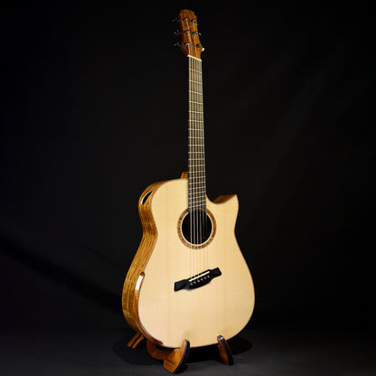 Black Label | MD Adirondack Pacific Koa Fan Fret