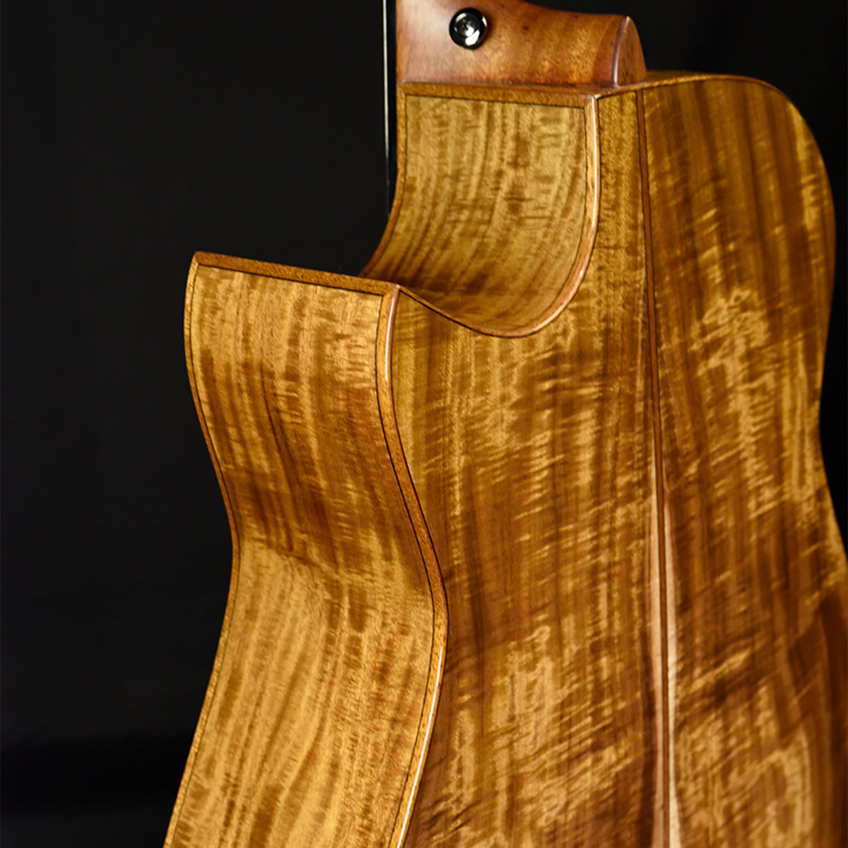 Black Label | MD Adirondack Pacific Koa Fan Fret