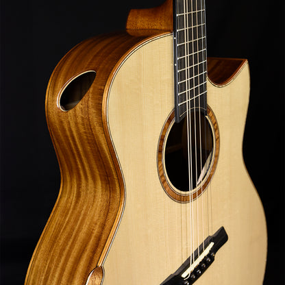 Black Label | SJ Adirondack Pacific Koa Fan Fret