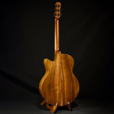 Black Label | SJ Torrified Adirondack Pacific Koa Fan Fret