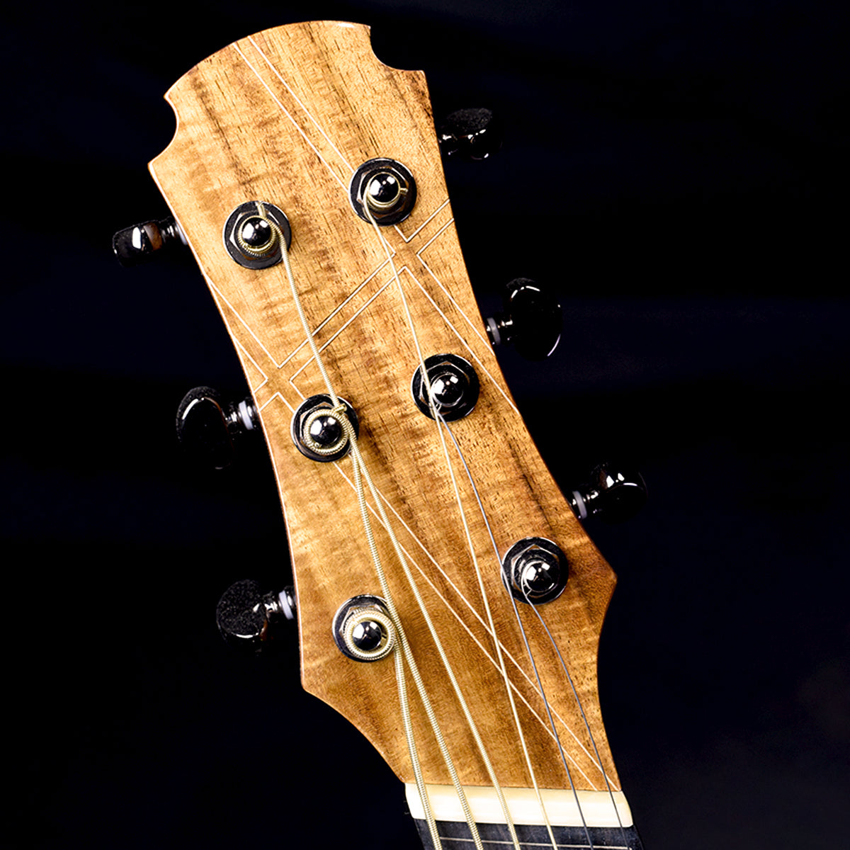 Black Label | MJ Adirondack Pacific Koa Fan Fret