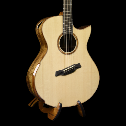 Black Label | MJ Sitka Spruce Pacific Koa Fan Fret