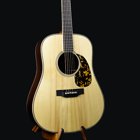 Red Deluxe | RICE | DR Torrefied Adirondack Indian Rosewood Large Soundhole -