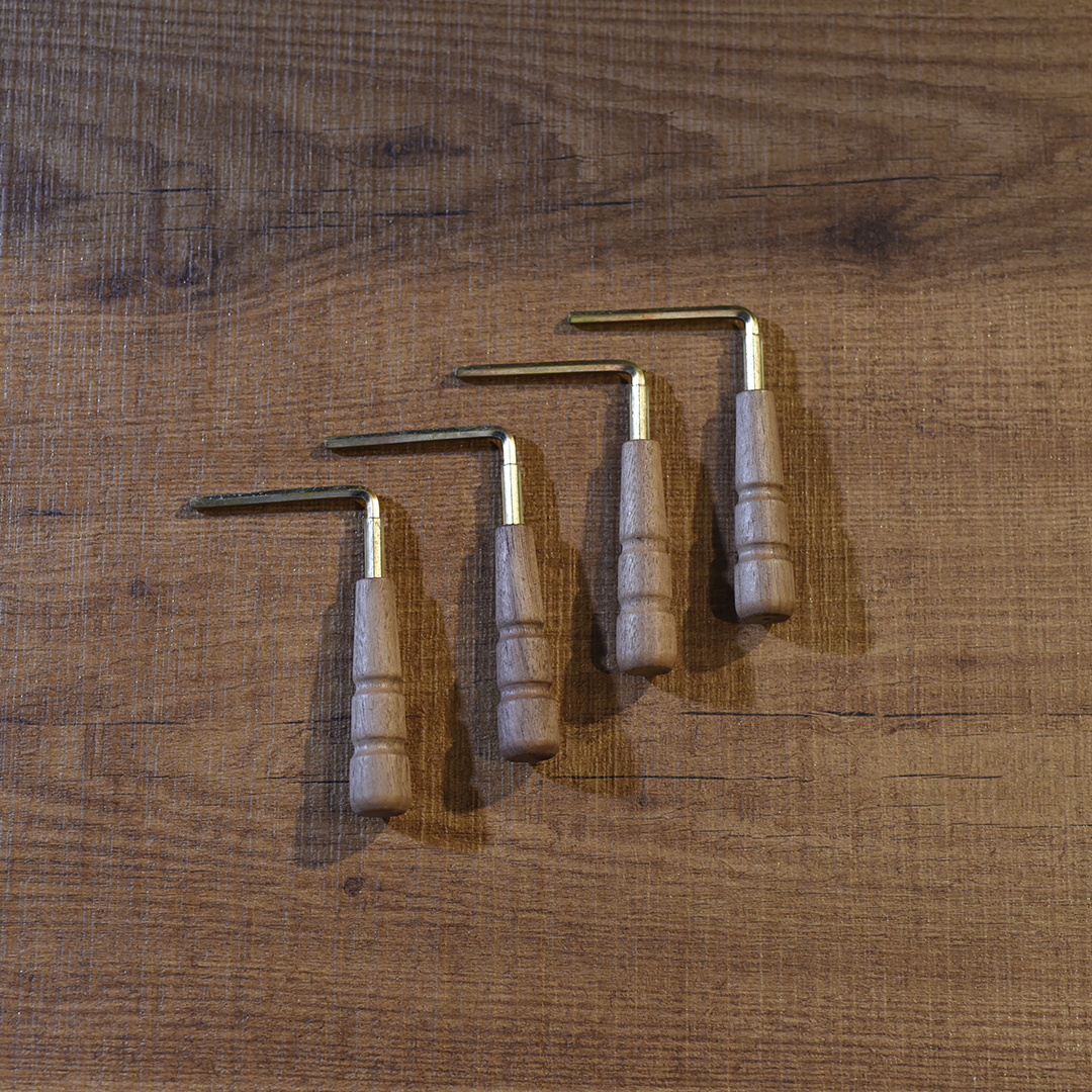 Hozen Guitars Truss Rod Adjustment Tool in Walnut
