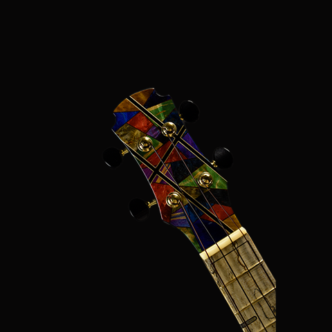 Green Label | Tenor German Spruce Flamed Maple  | Blue Burst