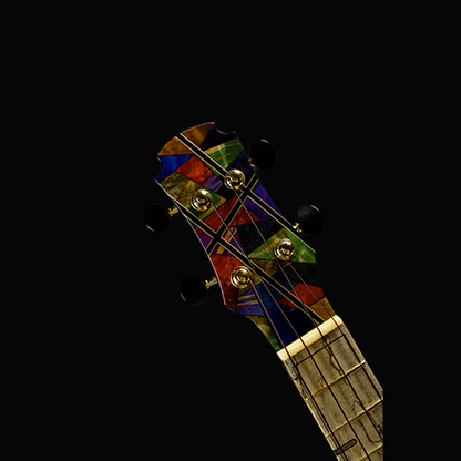 Green Label | Tenor German Spruce Flamed Maple  | Blue Burst