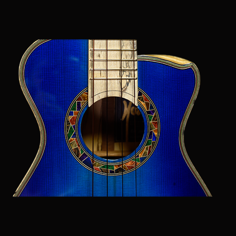 Green Label | Tenor German Spruce Flamed Maple  | Blue Burst