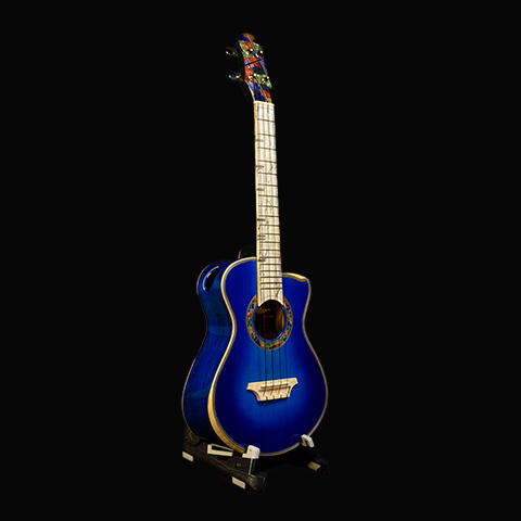 Green Label | Tenor German Spruce Flamed Maple  | Blue Burst