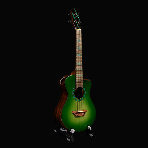 Green Label | Tenor German Spruce Indian Rosewood | Green Burst