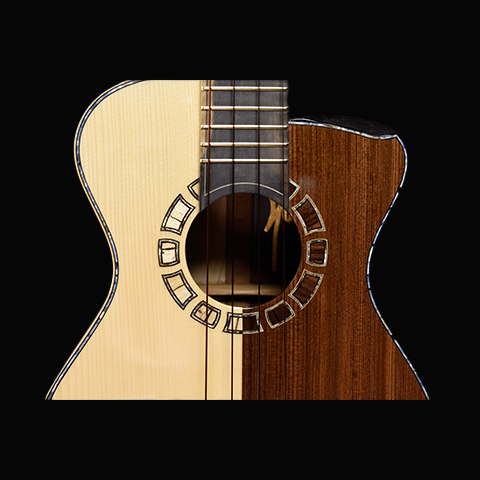 Green Label | Tenor Sinker Redwood/Adirondack Maple/Rosewood | "PEACE" Edition