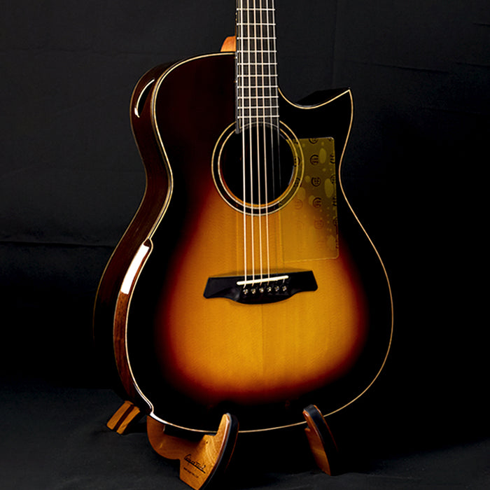 Black Label | Deep OM Sitka Spruce Indian Rosewood | Sunburst