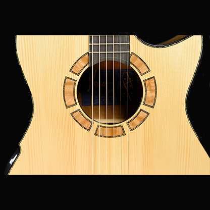 Blue Label | Deep OM Adirondack Pacific Koa | #127 HOLD
