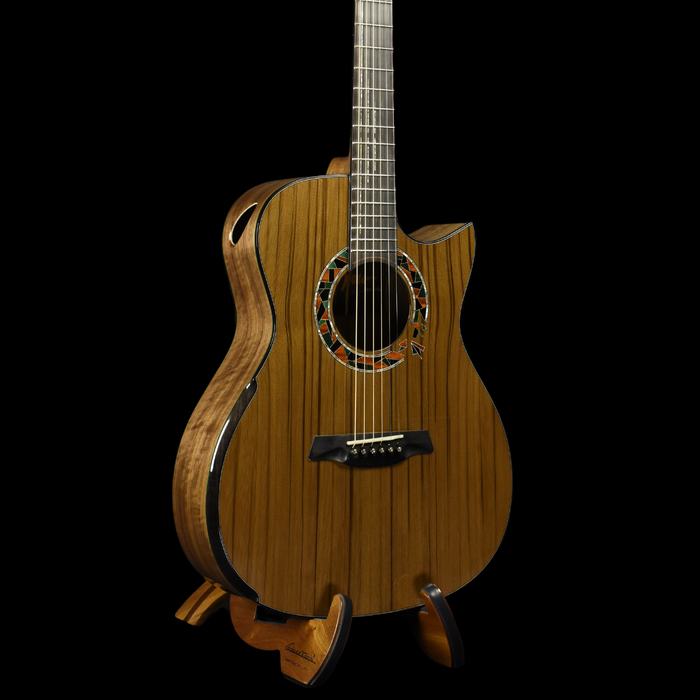 Black Label | Limited Edition 2024 | Deep OM Sinker Red Cedar Flamed Walnut