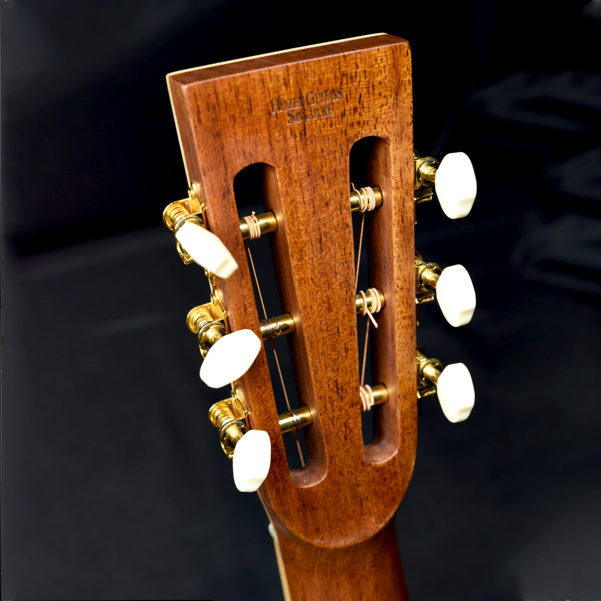 Red Deluxe | O Adirondack Mexican Cocobolo Slotted Headstock