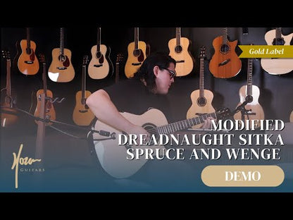 Gold Label | MD Sitka Spruce Wenge Fanned Fret
