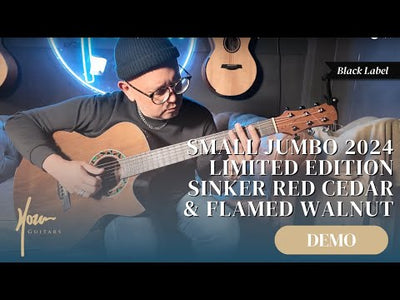 Black Label | Limited Edition 2024 | SJ Sinker Red Cedar Flamed Walnut
