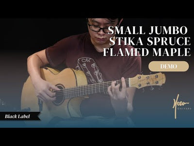 Black Label | SJ Torrified Sitka Spruce Flamed Maple