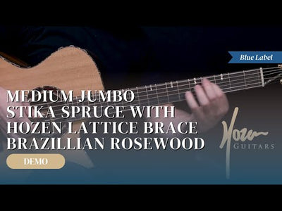 Blue Label | MJ Torrefied Sitka Brazilian Rosewood #71 | TGS
