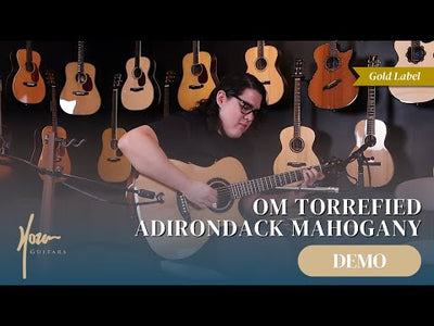 Gold Label | Deep OM Adirondack Mahogany