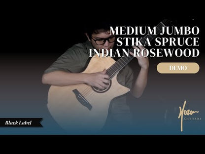Black Label | MJ Sitka Spruce Indian Rosewood