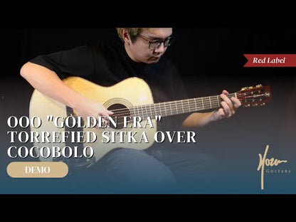 Red Deluxe | OOO Short Scale Torrified Adirondack Mexican Cocobolo
