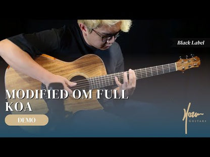 Black Label | Deep OM Pacific Koa Full Lefty