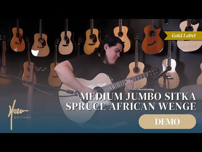 Gold Label | MJ Sitka Spruce Wenge Fanned Fret